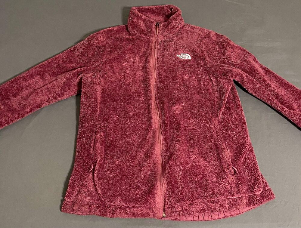 The North Face Osito Fleece Jacket Womens L Dusty Pink Full Zip F21